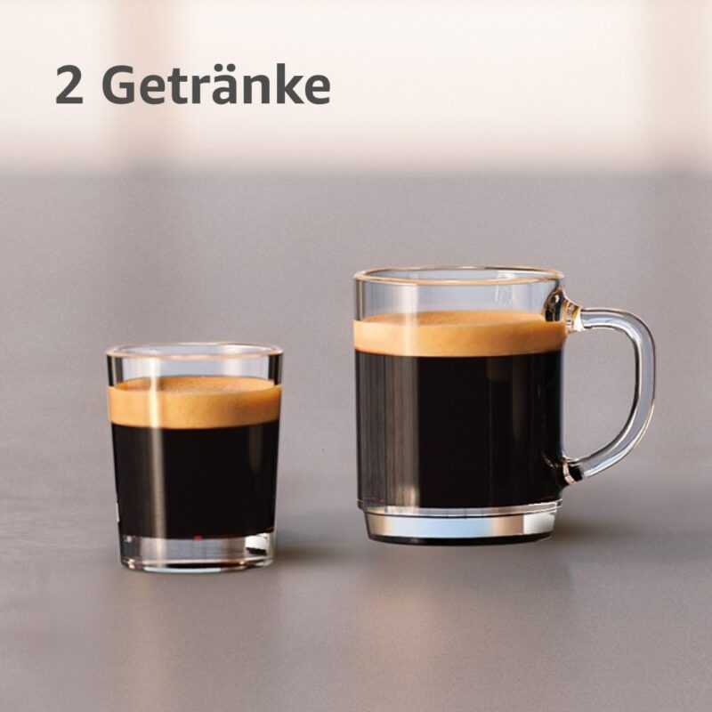 PHILIPS Serie 2200 Kaffeevollautomat – 2 Kaffeesorten, Klassischer Milchaufschäumer, Intuitives Touchdisplay, 100% Keramikmahlwerk, mattes Schwarz (EP2220/10) – Bild 5