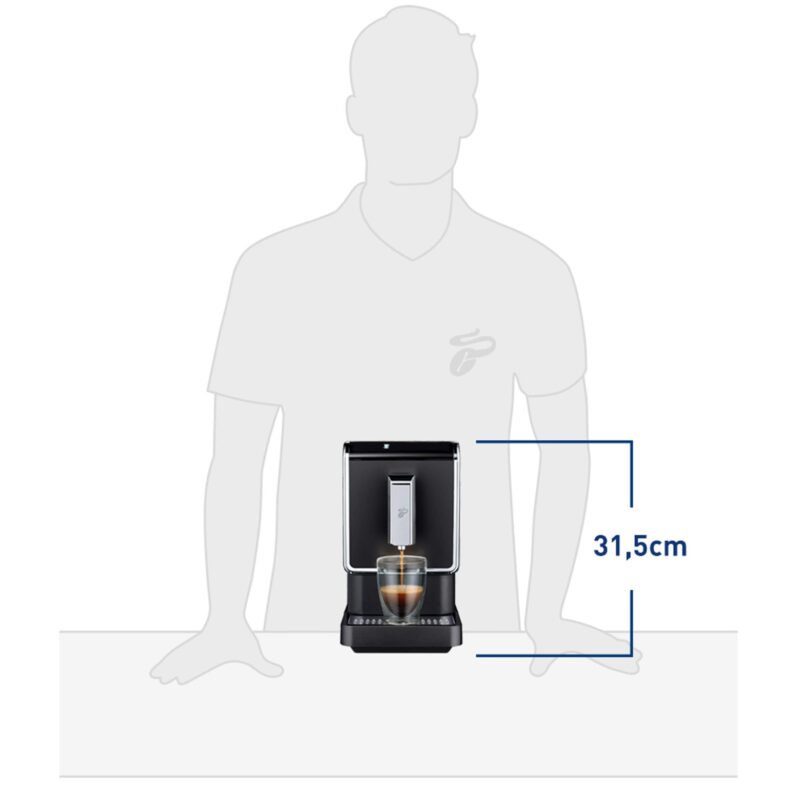 Tchibo Kaffeevollautomat Esperto Pro mit One Touch Funktion für Caffè Crema, Espresso und Milchspezialitäten, Anthrazit – Bild 6