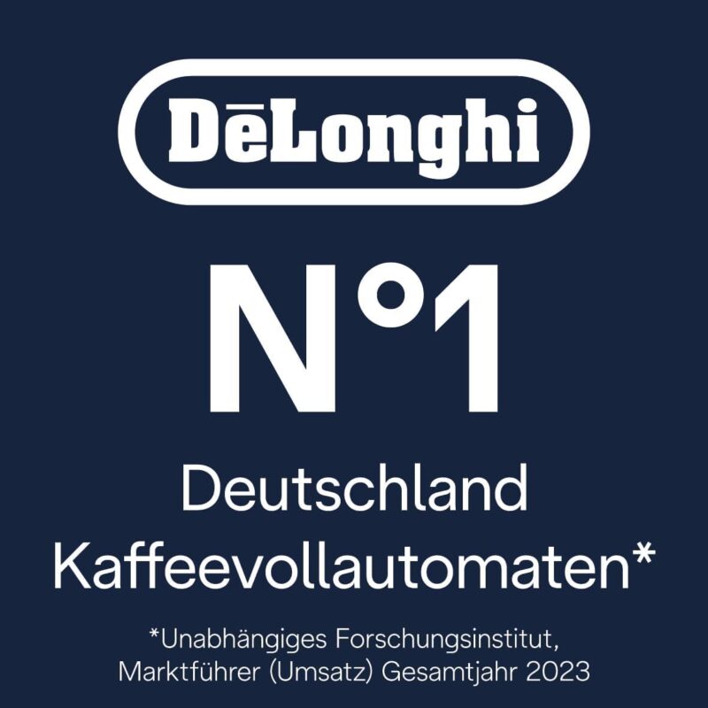 De'Longhi Rivelia EXAM440.55.W Kaffeevollautomat mit LatteCrema Milchsystem, Wechselbarer Bohnenbehälter, 16 Kaffee- & Milchgetränke auf Knopfdruck, Extra-Shot-Funktion, 3,5" Touch-Display, Weiß – Bild 9