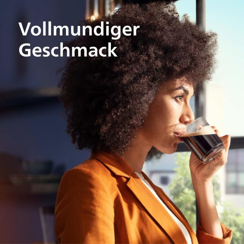 PHILIPS Espressomaschine der Serie 5400 – Genießen Sie 12 Getränke, schnell reinigendes LatteGo, intuitives TFT-Display, anpassbare Kaffeeeinstellungen, erstklassiges Küchendesign (EP5441/50) – Bild 8