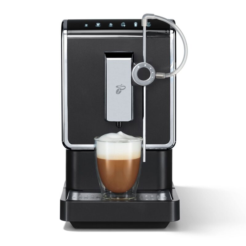 Tchibo Kaffeevollautomat Esperto Pro mit One Touch Funktion für Caffè Crema, Espresso und Milchspezialitäten, Anthrazit – Bild 9