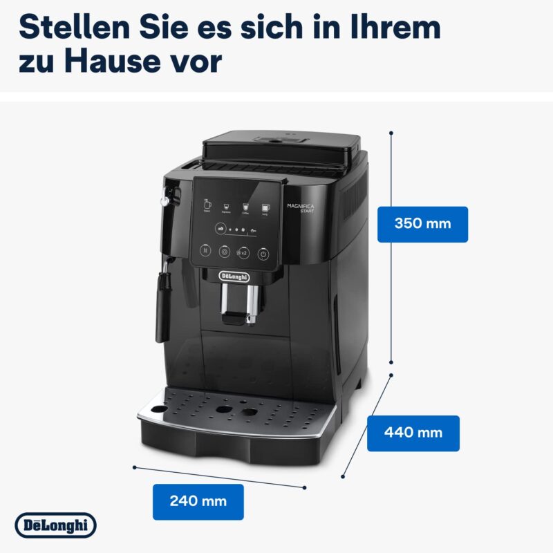 De'Longhi Magnifica Start ECAM222.60.BG, Kaffeevollautomat mit LatteCrema-Milchsystem – Bild 14