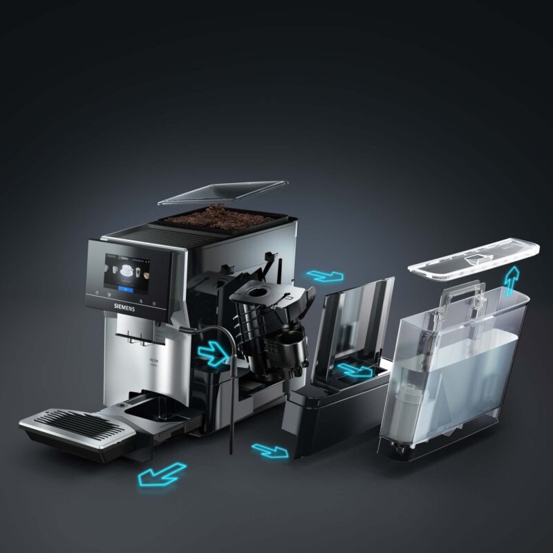 SIEMENS Kaffeevollautomat EQ900 TQ905D03, App-Steuerung, Full-Touch Display – Bild 30