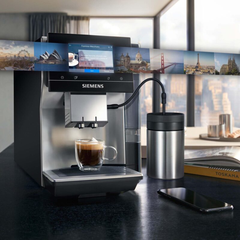 SIEMENS Kaffeevollautomat EQ900 TQ905D03, App-Steuerung, Full-Touch Display – Bild 31