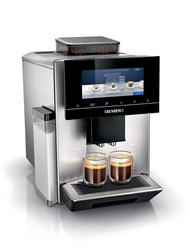 SIEMENS Kaffeevollautomat EQ900 TQ905D03, App-Steuerung, Full-Touch Display – Bild 6