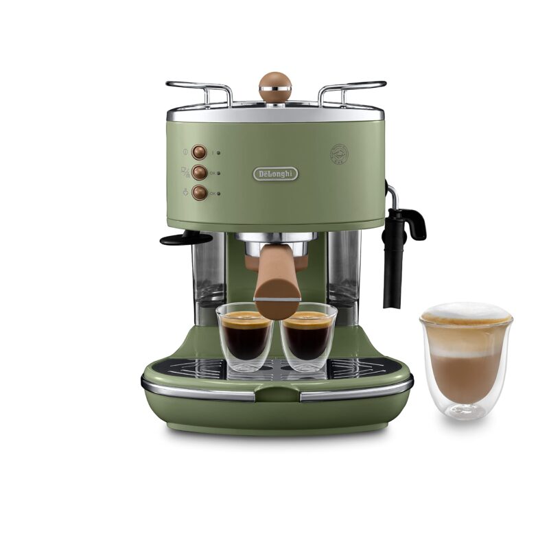 De'Longhi Icona Vintage ECOV 311.BG – Espresso Siebträgermaschine im RetroLook – Bild 2