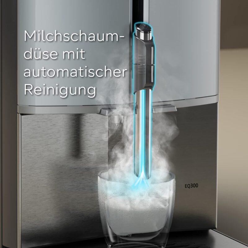 Siemens Kaffeevollautomat EQ300 TF301E19, für viele Kaffeespezialitäten – Bild 8