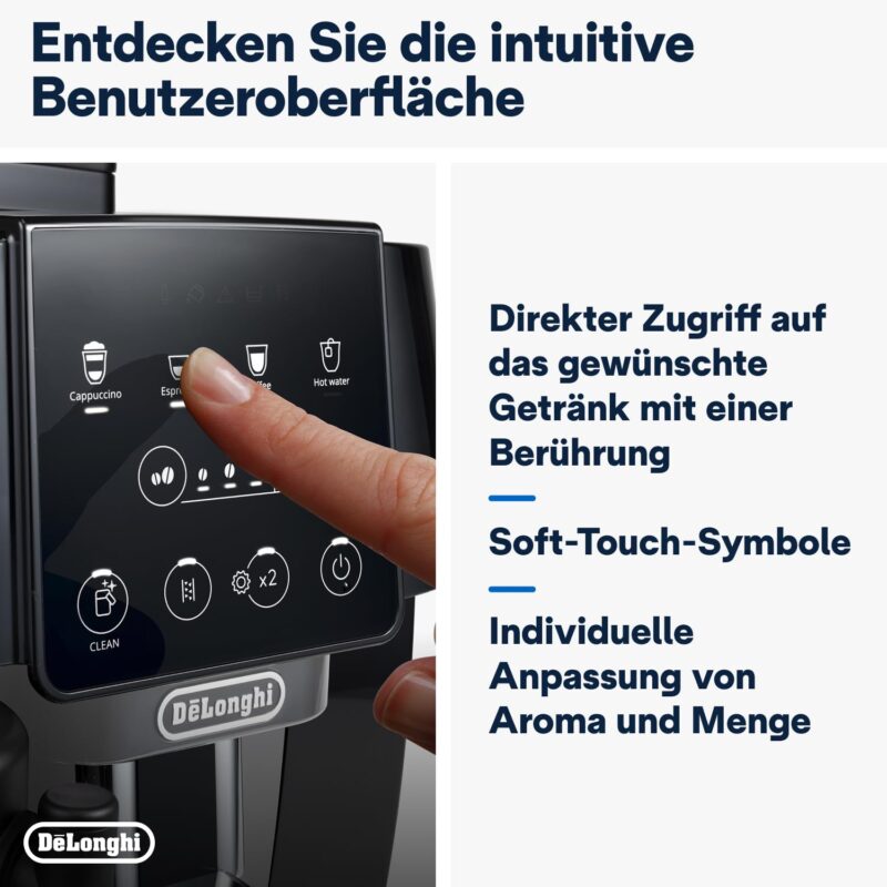 De'Longhi Magnifica Start ECAM222.60.BG, Kaffeevollautomat mit LatteCrema-Milchsystem – Bild 7