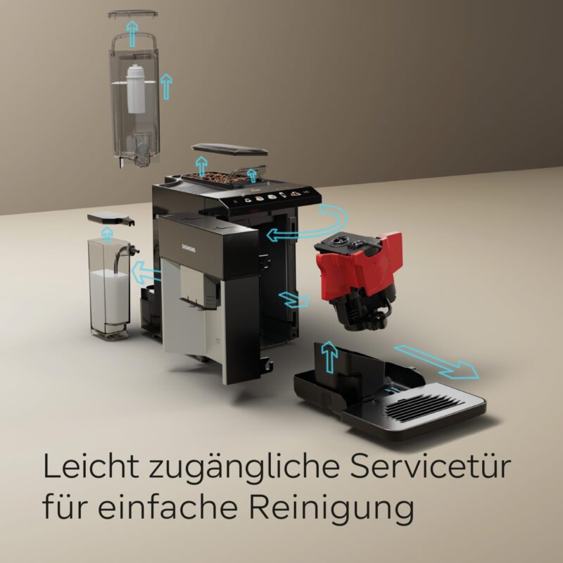 Siemens Kaffeevollautomat EQ500 integral TQ513D01, viele Kaffeespezialitäten – Bild 8