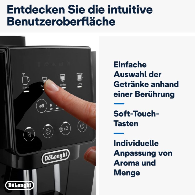 De'Longhi Magnifica Start ECAM222.60.BG, Kaffeevollautomat mit LatteCrema-Milchsystem – Bild 13