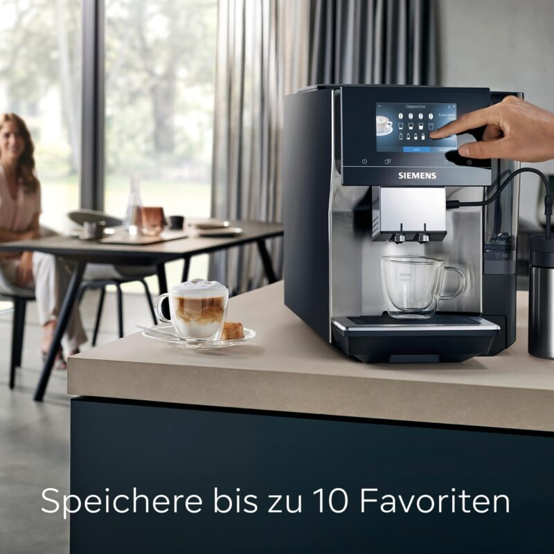 Siemens Kaffeevollautomat EQ700 classic TP715D01, App-Steuerung, Cold Brew – Bild 5