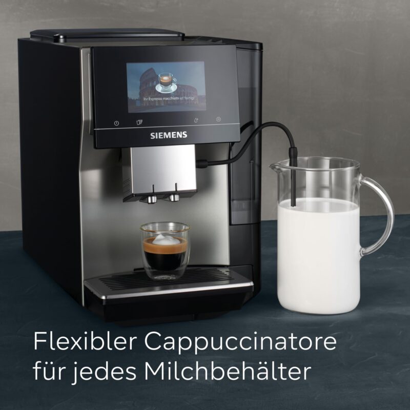 Siemens Kaffeevollautomat EQ700 classic TP715D01, App-Steuerung, Cold Brew – Bild 11