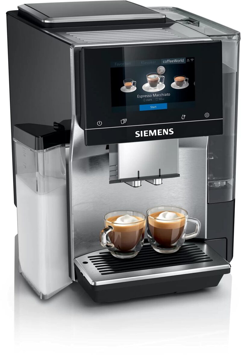 SIEMENS Kaffeevollautomat EQ900 TQ905D03, App-Steuerung, Full-Touch Display – Bild 2