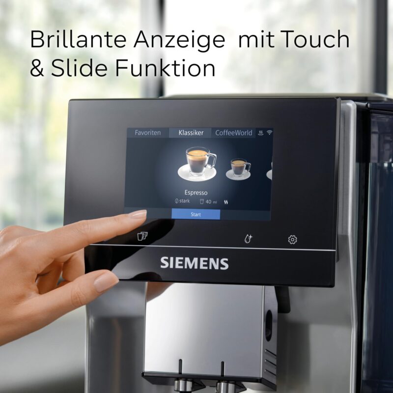 Siemens Kaffeevollautomat EQ700 classic TP715D01, App-Steuerung, Cold Brew – Bild 4