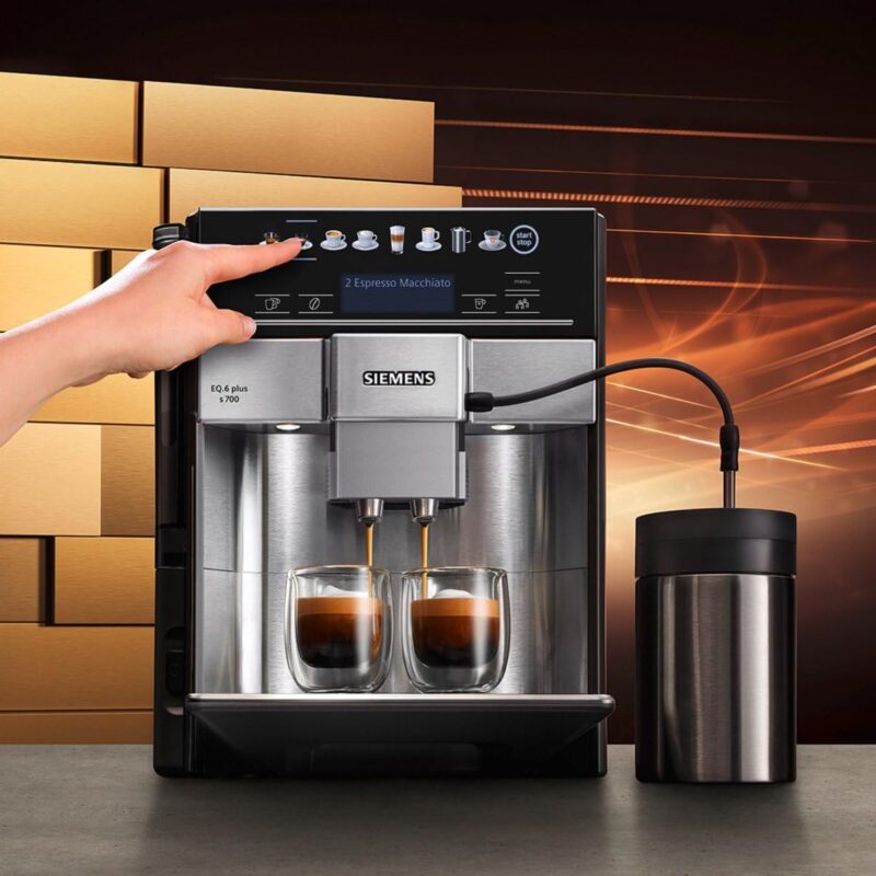 Siemens Kaffeevollautomat EQ.6 plus s700 TE657503DE, für viele Kaffeespezialitäten – Bild 5