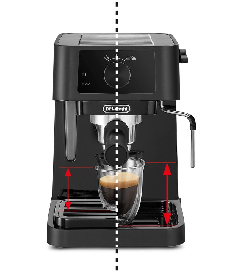 De'Longhi Manuelle Kaffeemaschine Stilosa EC260.W, 15 Bar Druck, Cappuccino-System – Bild 22