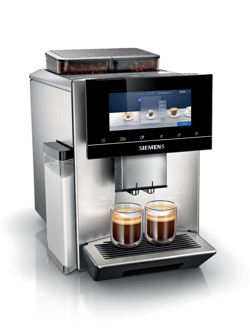 SIEMENS Kaffeevollautomat EQ900 TQ905D03, App-Steuerung, Full-Touch Display – Bild 5