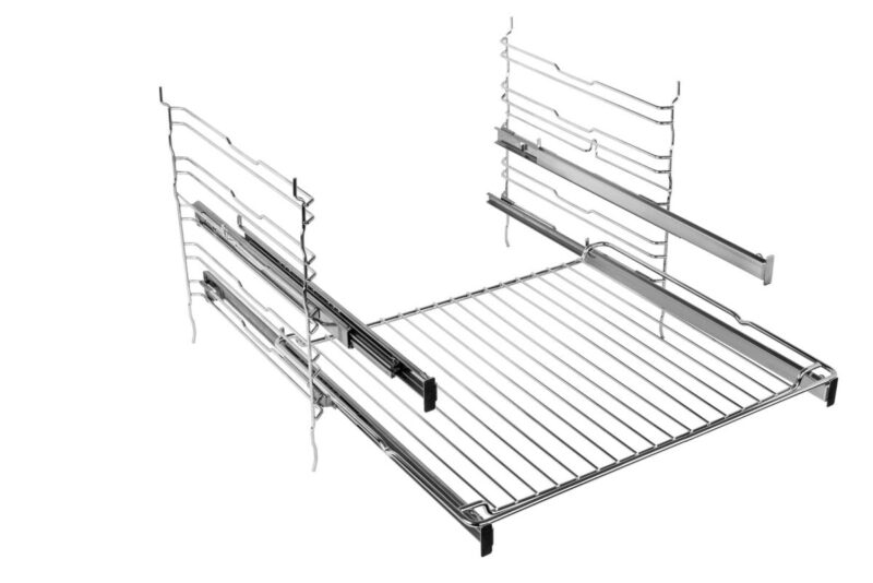 Bauknecht BAR2S K8 V2 IN Dampf - Backofen inklusive 2 - fach Backauszug/A+/71 L Maxi - Garraum/Heißluft/Gentle Steam mit Feuchtigkeitszugabe/Einfaches Reinigen mit SmartClean - Innenraum, Edelstahl - 4011577840452