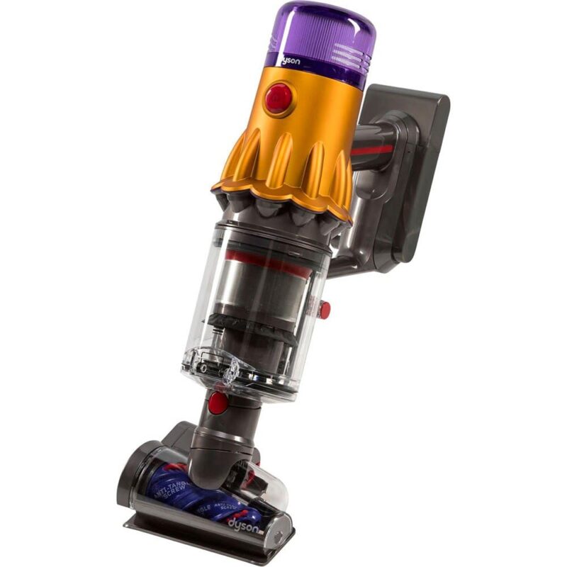 Dyson Premium V12 Slim Absolute Akku - Stielsauger Nickel Satin gelbglanz - 5025155065099