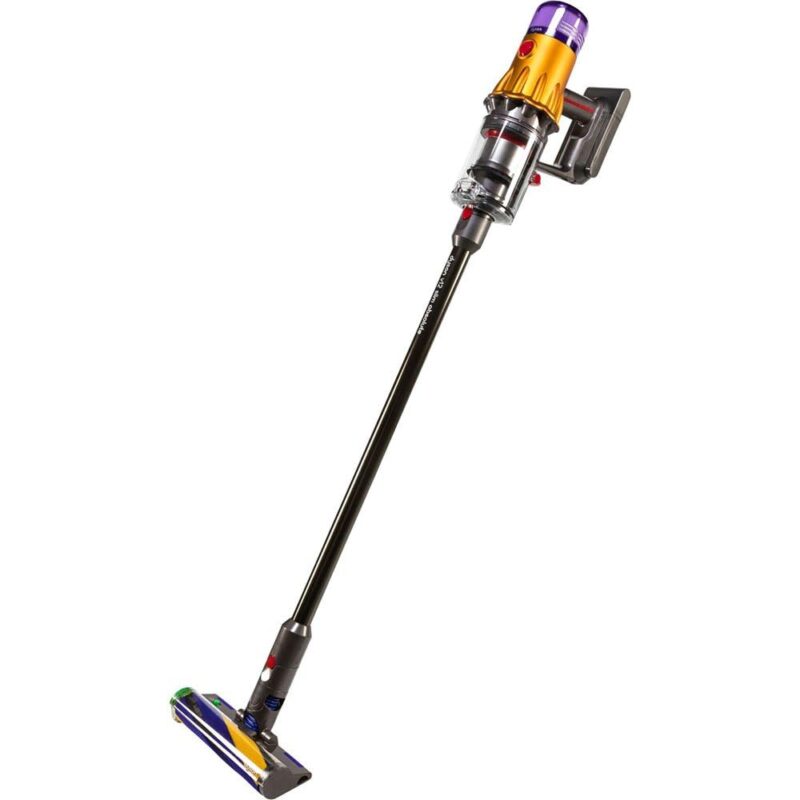 Dyson Premium V12 Slim Absolute Akku - Stielsauger Nickel Satin gelbglanz - 5025155065099